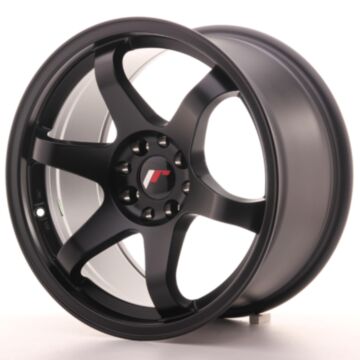 JR Wheels Diski JR3 17x9 ET25 4x108/114 Matēta Melna