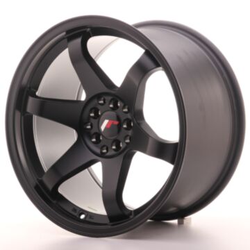 JR Wheels Diski JR3 18x10 ET25 5x100/120 Matēta Melna