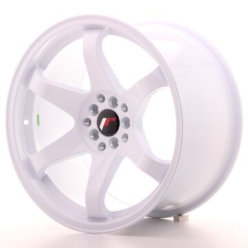 JR Wheels Diski JR3 18x10 ET25 5x100/120 Balta