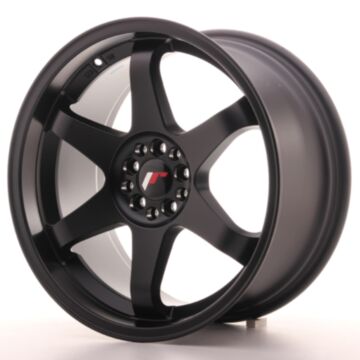 JR Wheels Diski JR3 18x9 ET35 5x114/120 Matēta Melna
