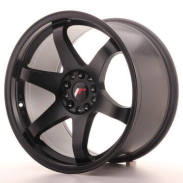 JR Wheels Diski JR3 19x10,5 ET22 5x112/114 Matēta Melna