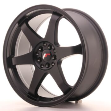 JR Wheels Diski JR3 19x8,5 ET40 5x112/114,3 Matēta Melna