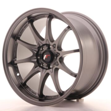 JR Wheels Diski JR5 17x9,5 ET35 5x100/114,3 Matēta GM