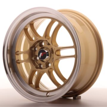 JR Wheels Diski JR7 15x7 ET38 4x100/114 Zelta