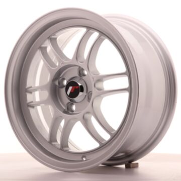 JR Wheels Diski JR7 15x7 ET38 4x100 Sudraba