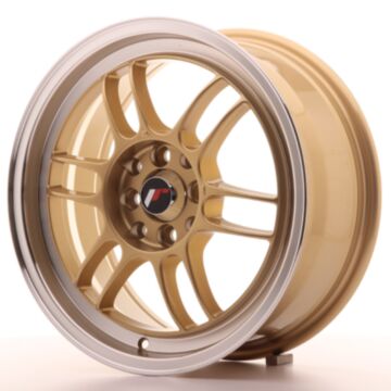JR Wheels Diski JR7 16x7 ET38 4x100/114 Zelta