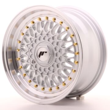 JR Wheels Diski JR9 15x7 ET20 4x100/108 Sudraba