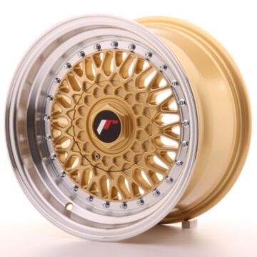 JR Wheels Diski JR9 15x8 ET15 4x100/114 Zelta