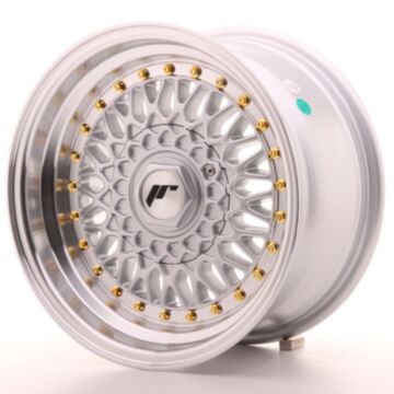 JR Wheels Diski JR9 15x8 ET20 4x100/108 Sudraba
