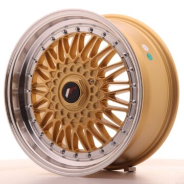 JR Wheels Diski JR9 17x7,5 ET20 Sagatave Zelta