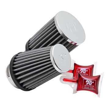 K&N Universal Chrome Filter