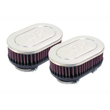 K&N Universal Chrome Filter