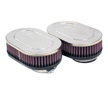 K&N Universal Chrome Filter