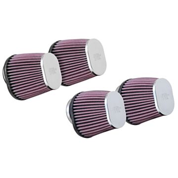 K&N Universal Chrome Filter