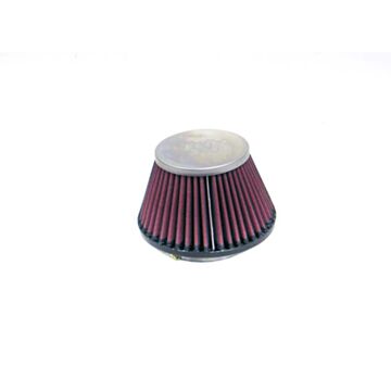 K&N Universal Chrome Filter ; Oval Flange