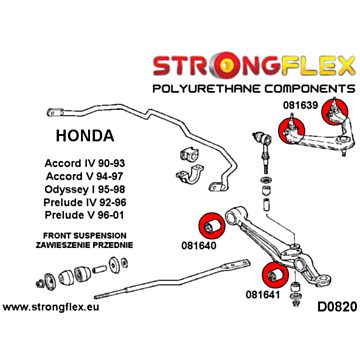 Strongflex Priek≈°ƒìjƒÅ stabilizƒÅtora bukse SPORT (081713A)