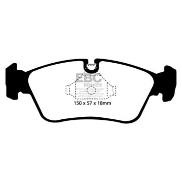 EBC Brakes Orangestuff Brake Pads (Front, DP91211)