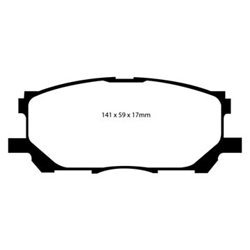 EBC Brakes Yellowstuff Street and Track Brake Pads