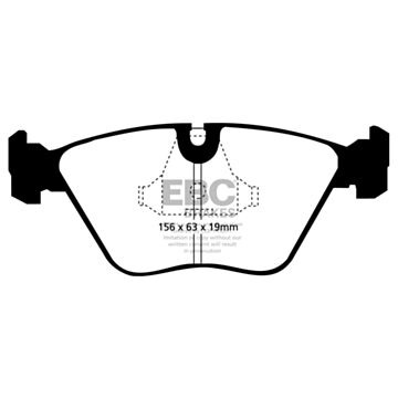 EBC Brakes Orangestuff Brake Pads (Front, DP9689)