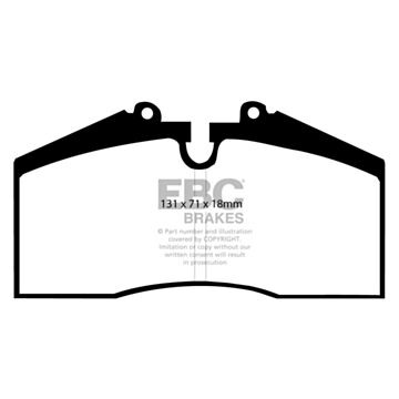 EBC Brakes Orangestuff Brake Pads (Front, DP9767)