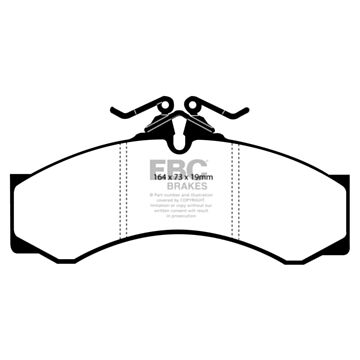 EBC Brakes DPC Vanbrake Brake Pads (Front/Rear, DPC1054)