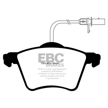EBC Brakes DPC Vanbrake Brake Pads (Front, DPC1286)