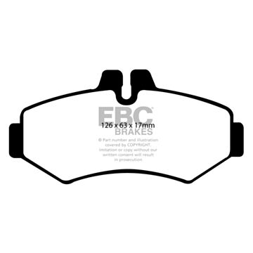EBC Brakes DPC Vanbrake Brake Pads (Rear, DPC1298)