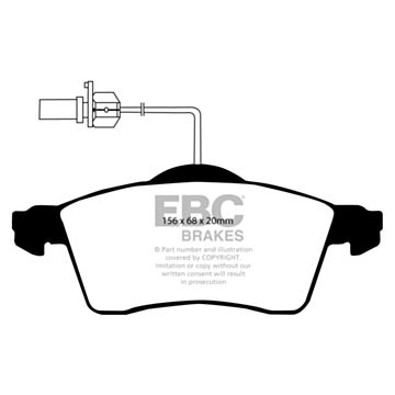 EBC Brakes DPC Vanbrake Brake Pads (Front, DPC1398)
