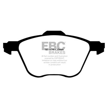 EBC Brakes DPC Vanbrake Brake Pads (Front, DPC1413)