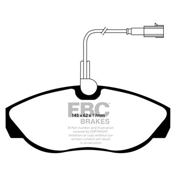 EBC Brakes DPC Vanbrake Brake Pads (Front, DPC1417)