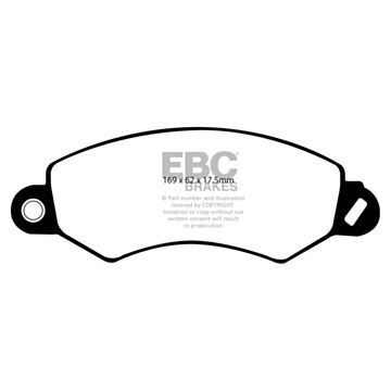 EBC Brakes DPC Vanbrake Brake Pads (Front, DPC1919)