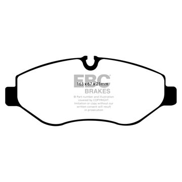 EBC Brakes DPC Vanbrake Brake Pads (Front, DPC1926)