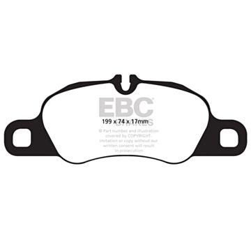 EBC Brakes EBC Orangestuff FULL RACE Brake Pads (Front, DP92057)