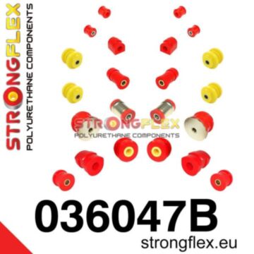Strongflex BMW E36 Priekšējo un Aizmugurējo bukšu komplekts (036047B)