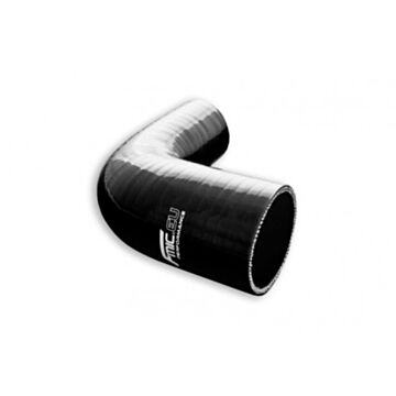 Fmic SILICONE ELBOW REDUCER 90' 63/55MM, Black