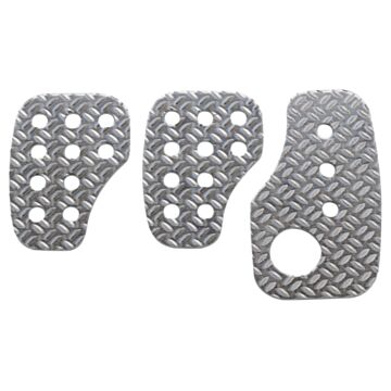 OMP Racing Aluminium Pedal Set (OA/1050)