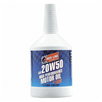 Red Line 20W50 Motor Oil Quart