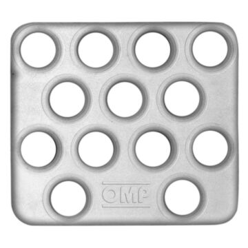OMP Co-driver's Footrest - Sandblasted