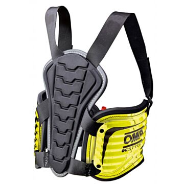 OMP Kart Pro Ribu Sargs - Melna ar Dzeltenu