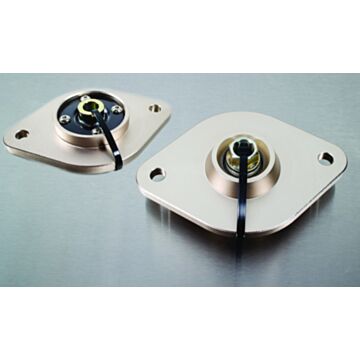 BC Racing Coilover Top Mounts, Rear, Non Adjustable, Rubber