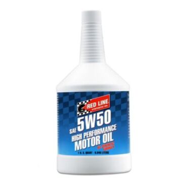 Red Line 5W50 Motor Oil Quart