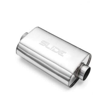 Slide 304SS 2,25" Universal Muffler (350mm x 230mm)