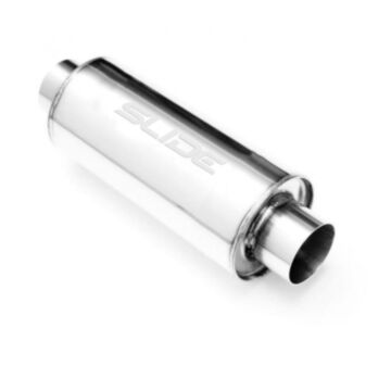 Slide 304SS 2,75" &70mm) Universal muffler (350mm x 110mm)