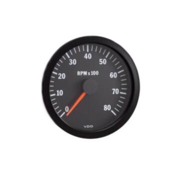 VDO Tachometer, 0-10'000rpm, 80mm 