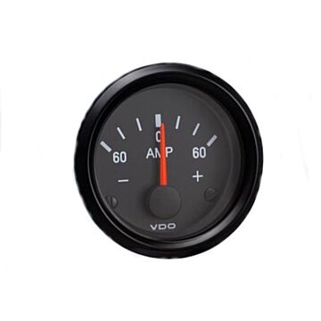 VDO Amperemeter, 60A, 52mm