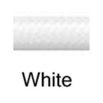 HEL Performance -3 Stainless Steel Braided PTFE Hose, White