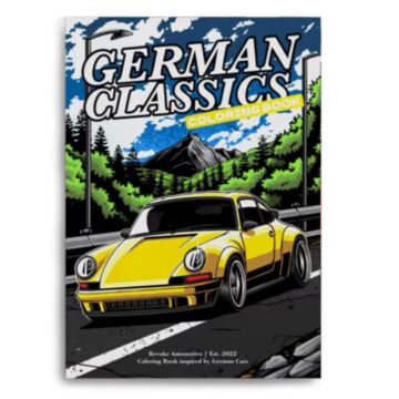 DriftShop "German Classics" Krāsojamā Grāmata