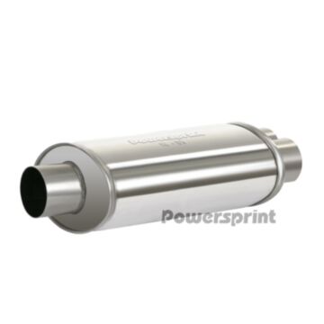 Powersprint 76mm/2x60mm Single/Dual Oval Universal Muffler