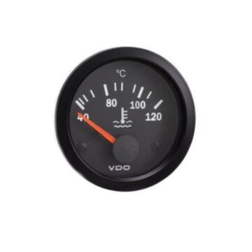 VDO Water Temperature Gauge, 52mm